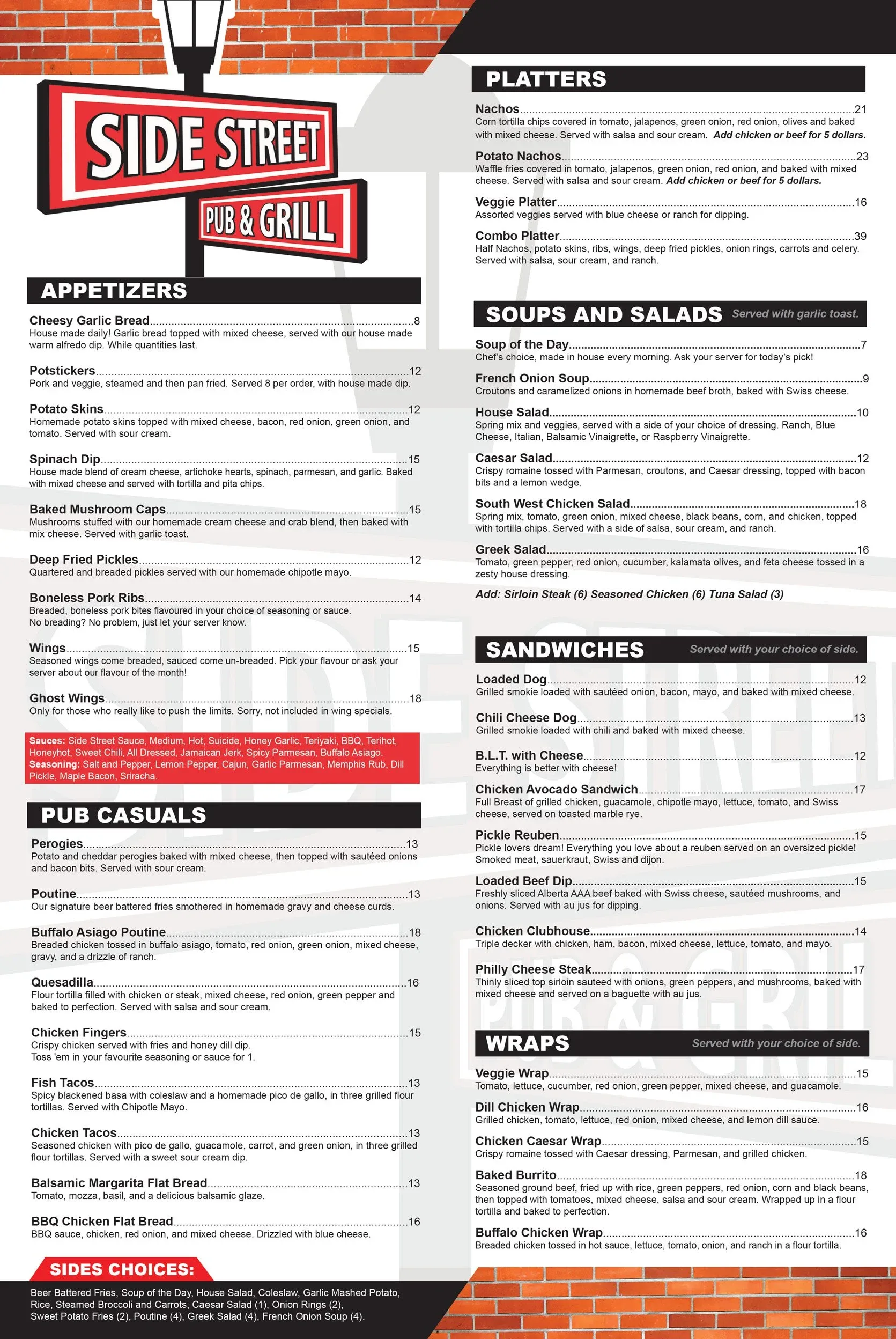 Main Menu